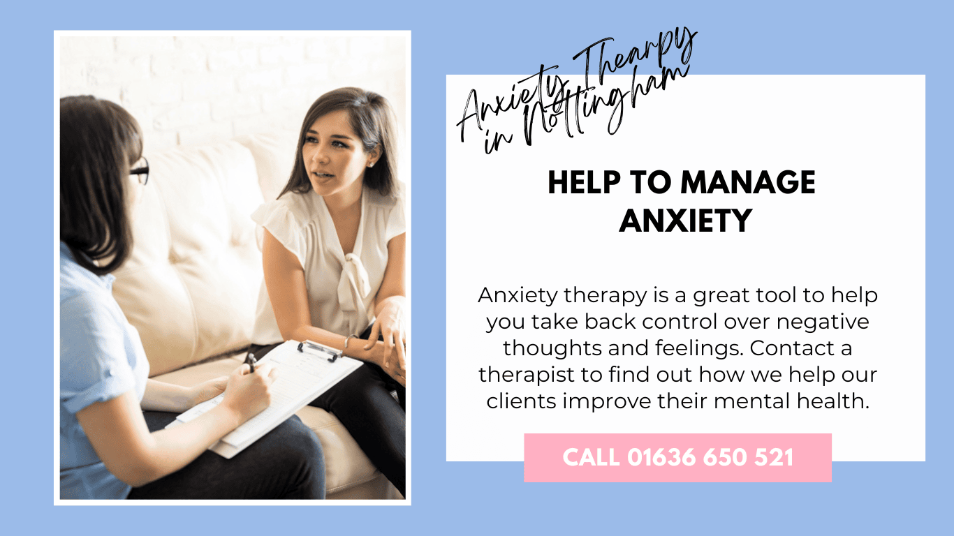 anxiety therapy in Nottingham