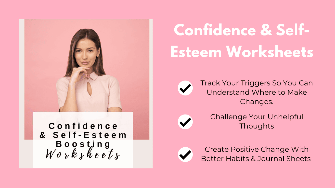 confidence and self-esteem worksheets