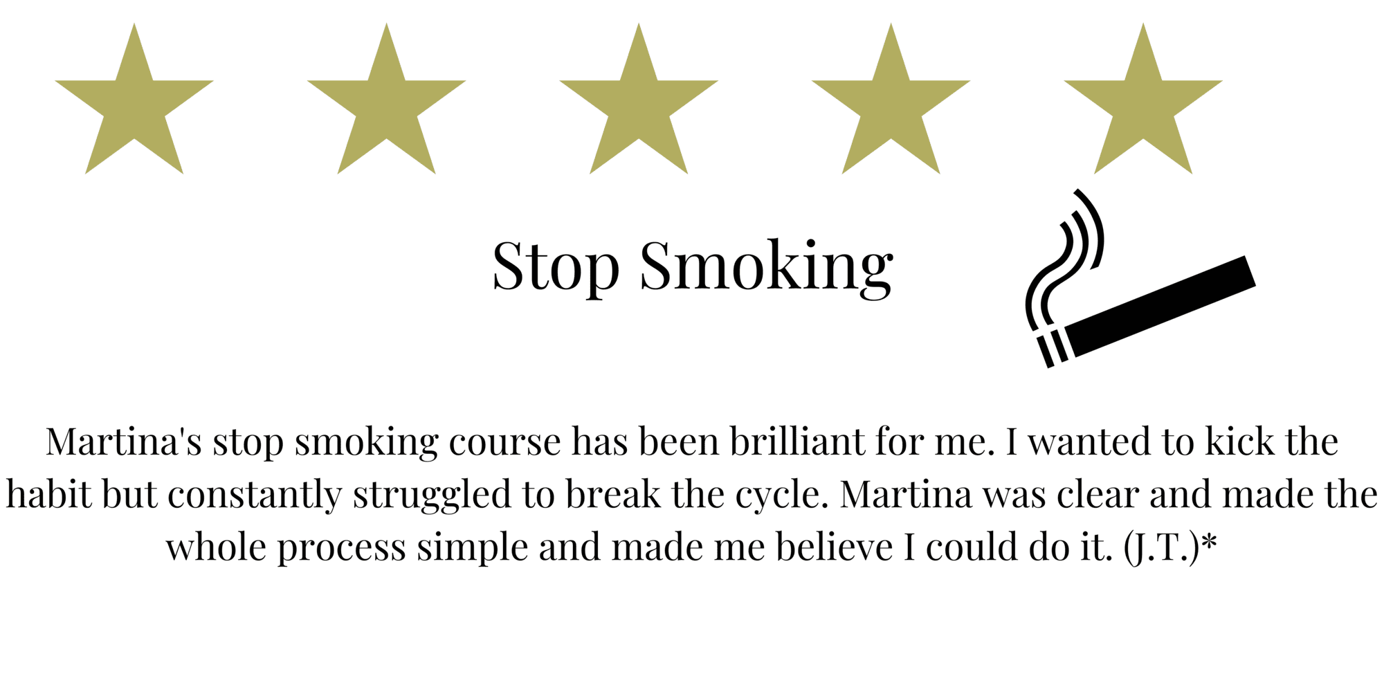 stop smoking hypnosis nottingham testimonials