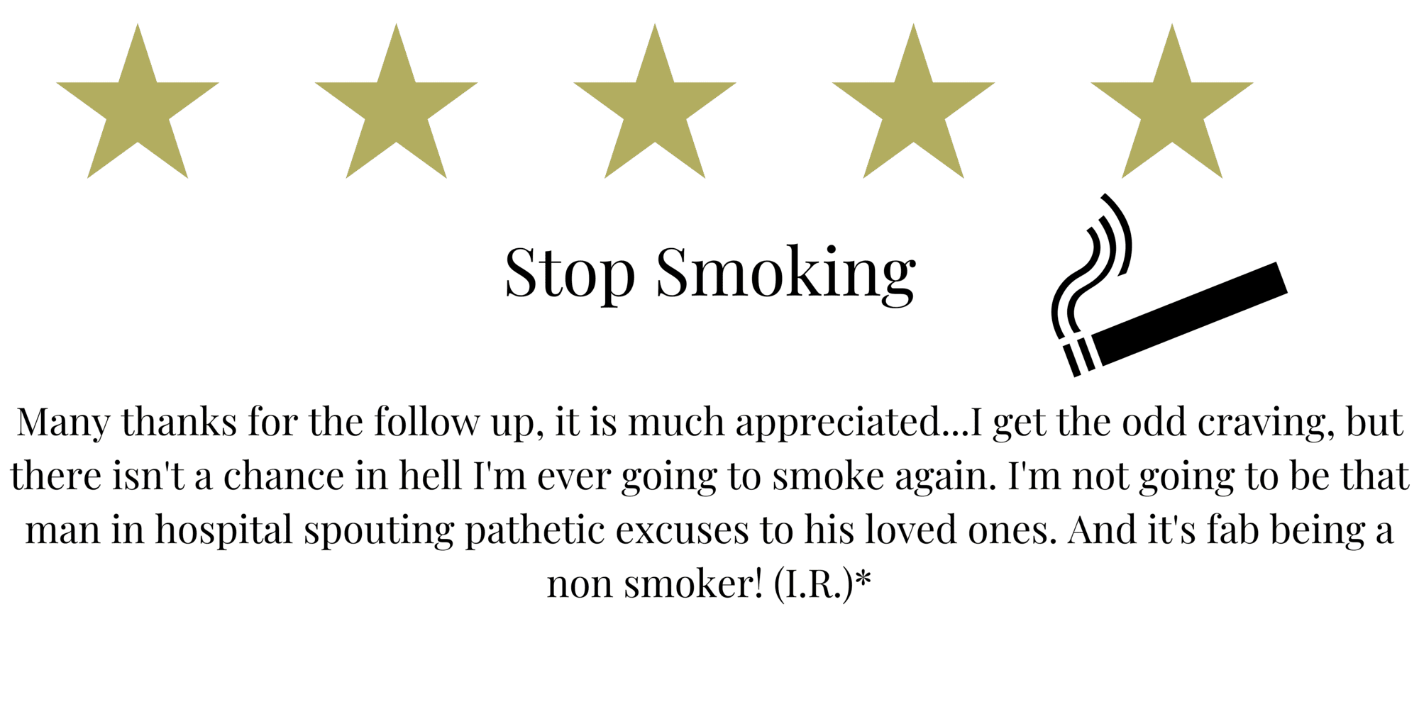 stop smoking hypnotherapy nottingham testimonials